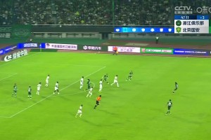 國(guó)安德布勞內(nèi)和哈蘭德！張稀哲銷魂直塞，張玉寧攻破浙江球門