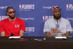 詹姆斯采訪(fǎng)：掘金這支球隊(duì)在進(jìn)攻端沒(méi)有任何弱點(diǎn)，是我生涯交手過(guò)的最強(qiáng)球隊(duì)之一！