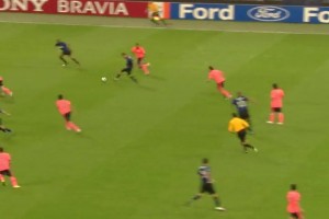 10年的歐冠半決賽，穆里尼奧的國米在圣西羅擊敗巴薩